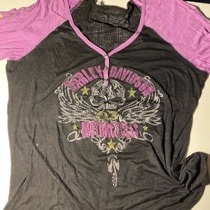 Harley Davidson burn out see through